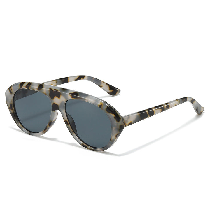 Oversized Geometric Aviator Sunglasses Stornfield