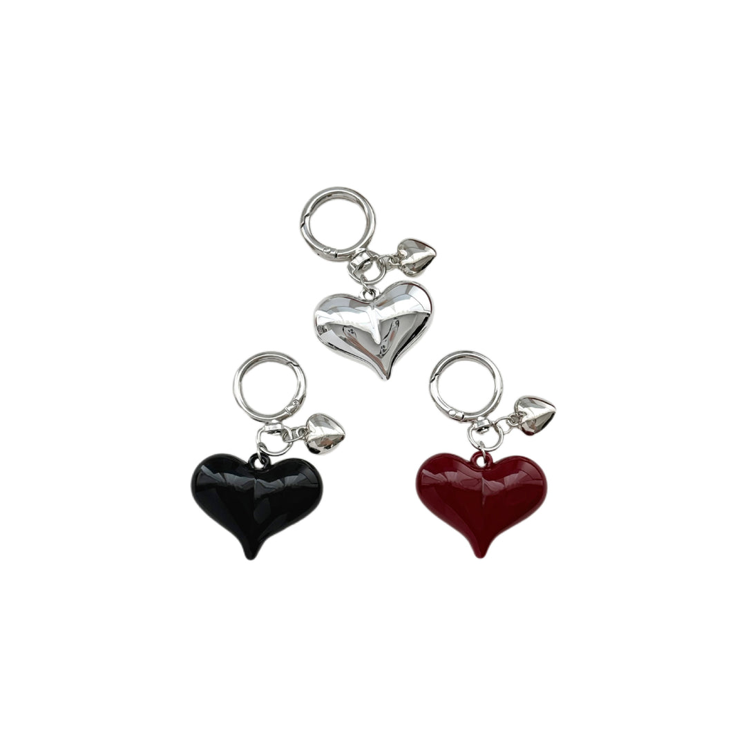 Heart-Shaped Pendant Keychain Stornfield