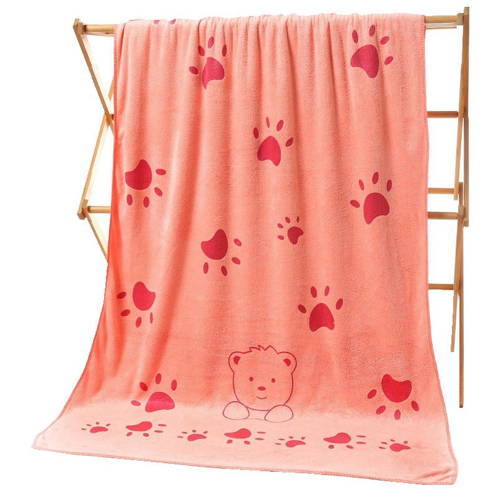 Cartoon-Themed Plush Fleece Blanket