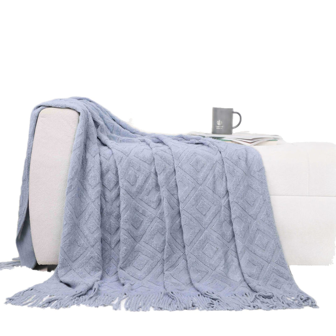 Cozy Knit Throw Blanket Stornfield