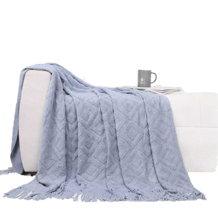 Cozy Knit Throw Blanket Stornfield