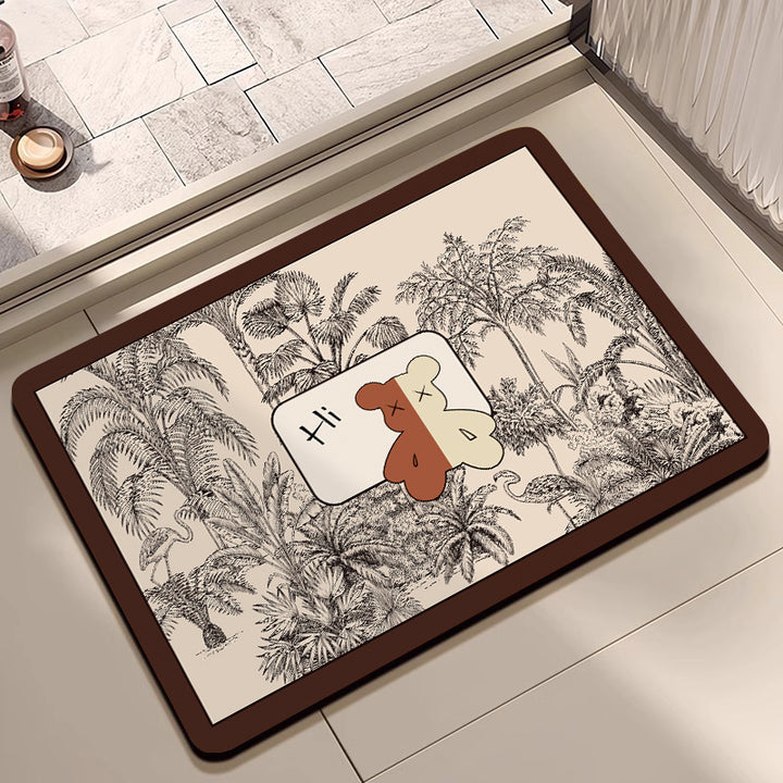Decorative Cartoon-Themed Floor Mat Stornfield