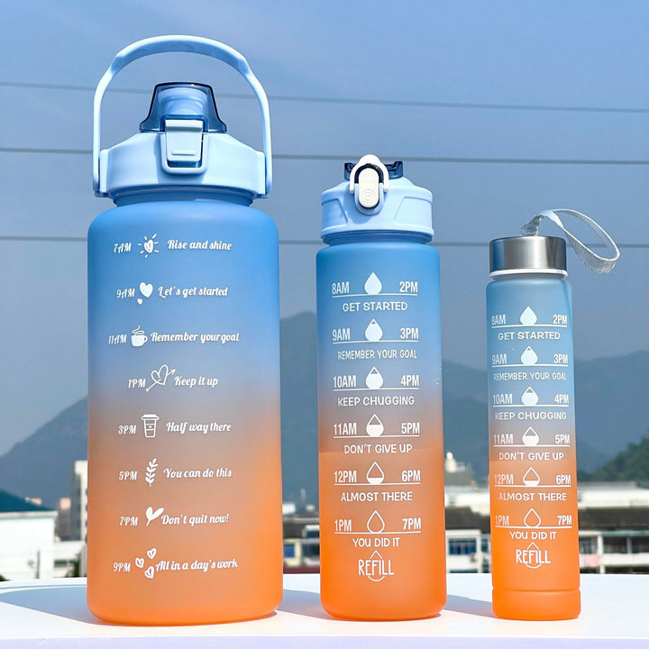 Unisex Motivating Water Bottle with Time Markings Stornfield