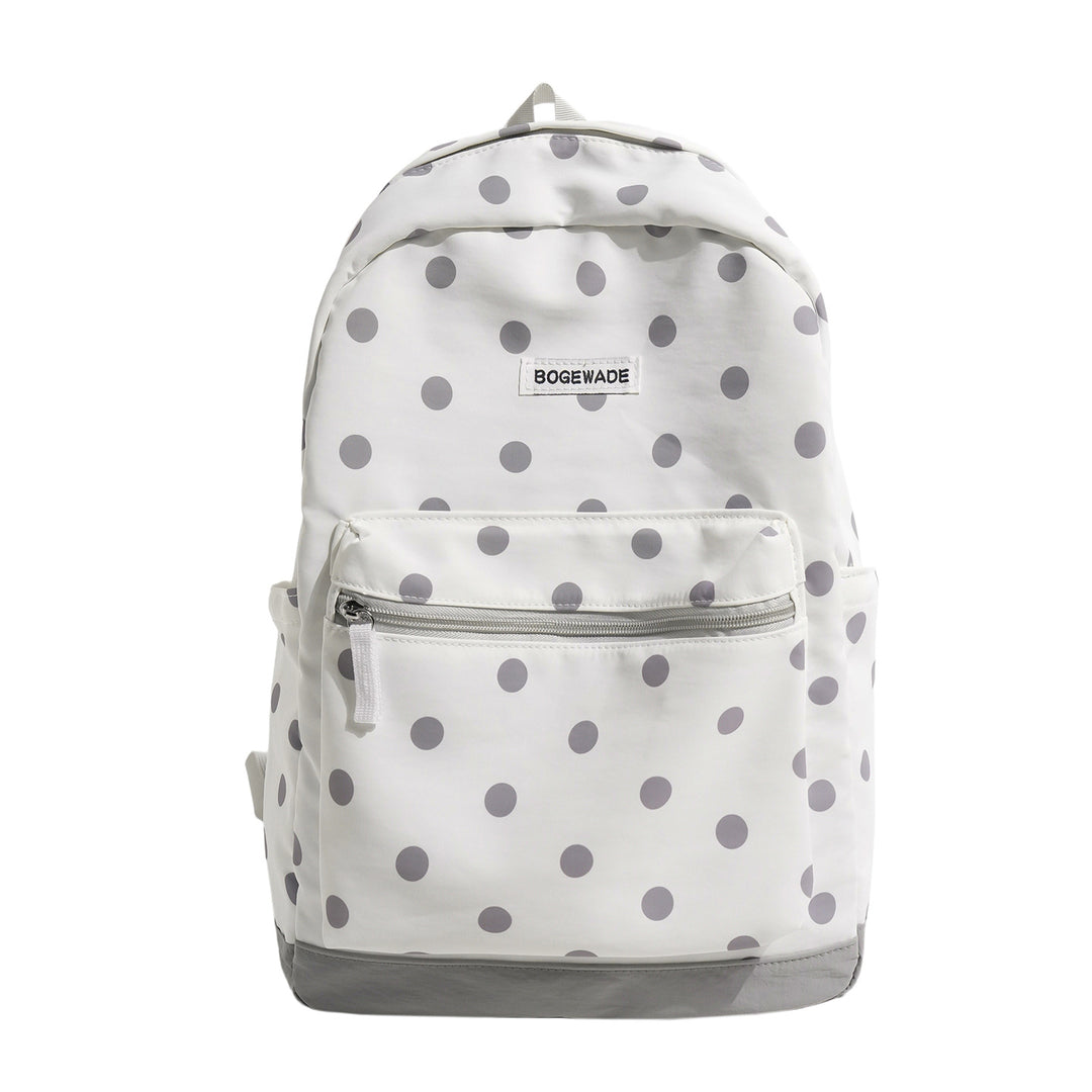 Casual Dot-Printed Backpack Stornfield