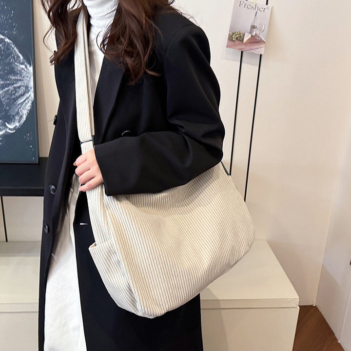 Soft Fabric Crossbody Tote Stornfield