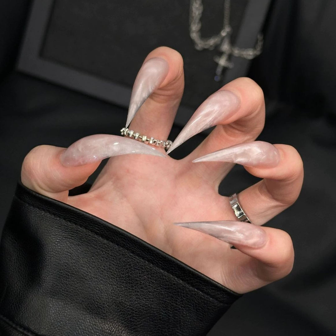 Glamorous Stiletto Press-On Nail Design