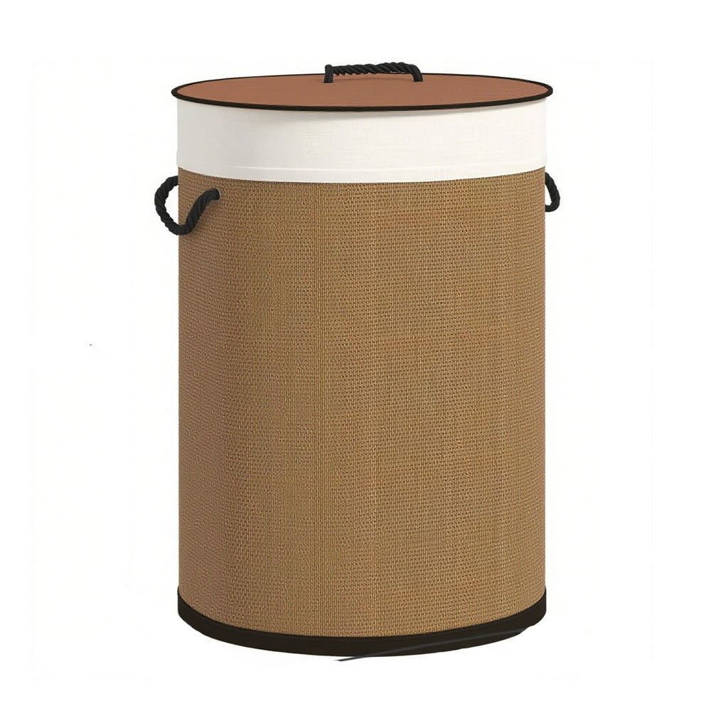 Elegant laundry container with removable lid and sturdy handles Stornfield