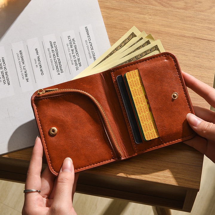 Classic Leather Bi-Fold Wallet Stornfield