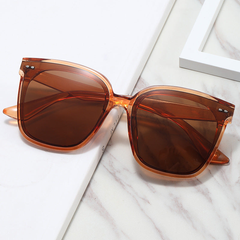 Ladies square sunglasses with mirrored gradient Stornfield