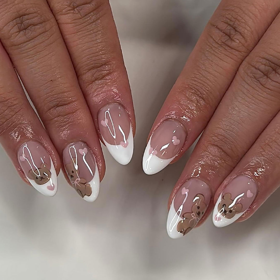 Themed Cartoon Press-On Nail Set