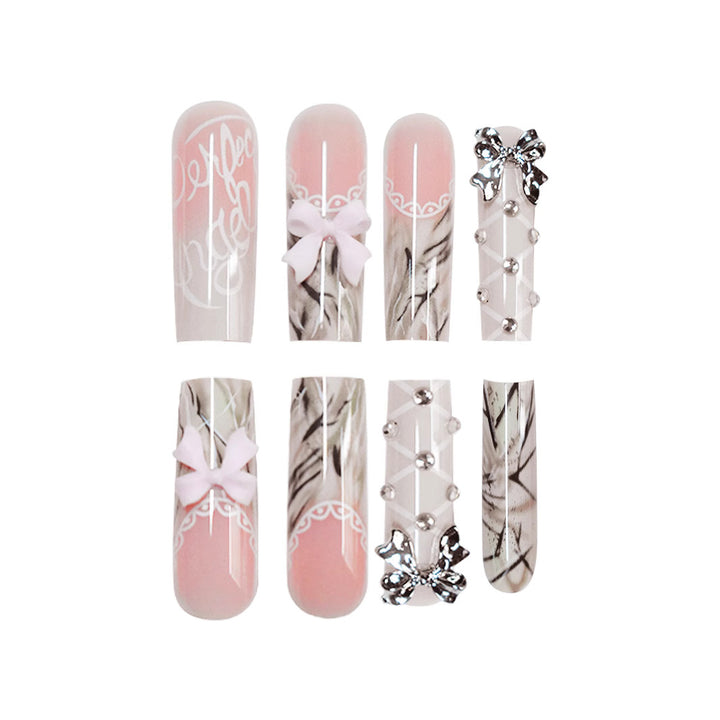 Elegant Decorative Press-On Nail Art Stornfield