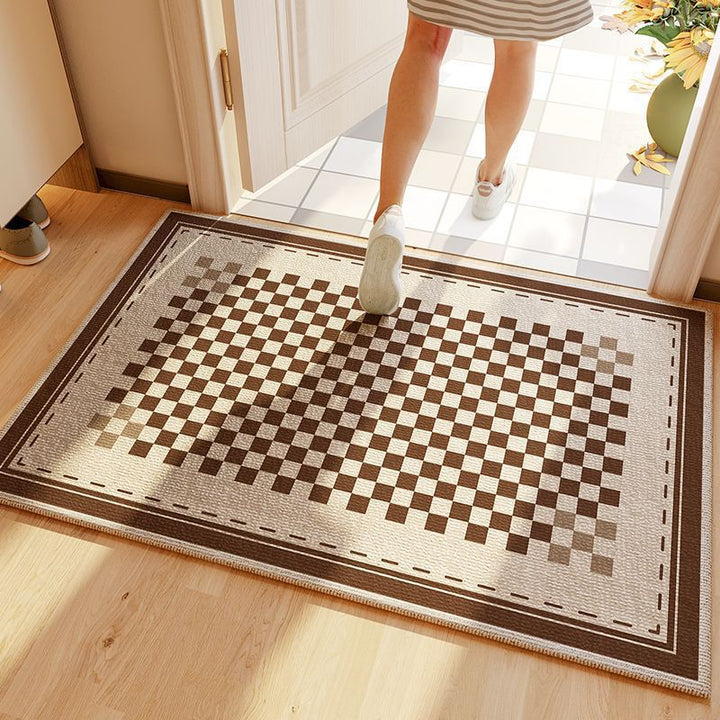 Geometric Pattern Decorative Floor Mat