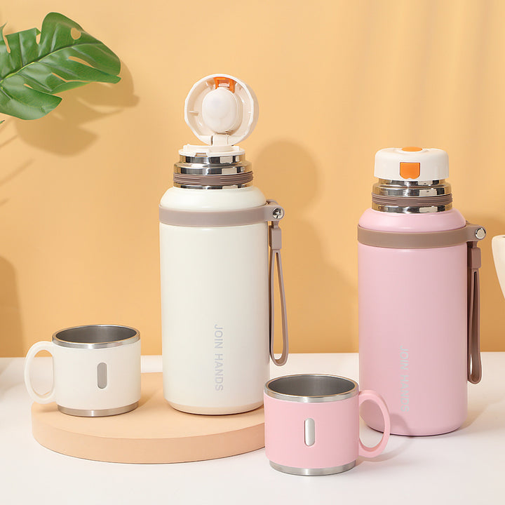 Women Thermo Drinking Container with Integrated Leak Protection Stornfield