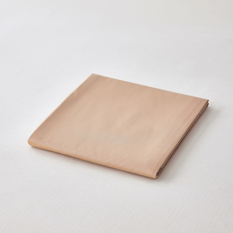 Luxury Brushed Cotton Flat Sheet with Breathable Percale Weave