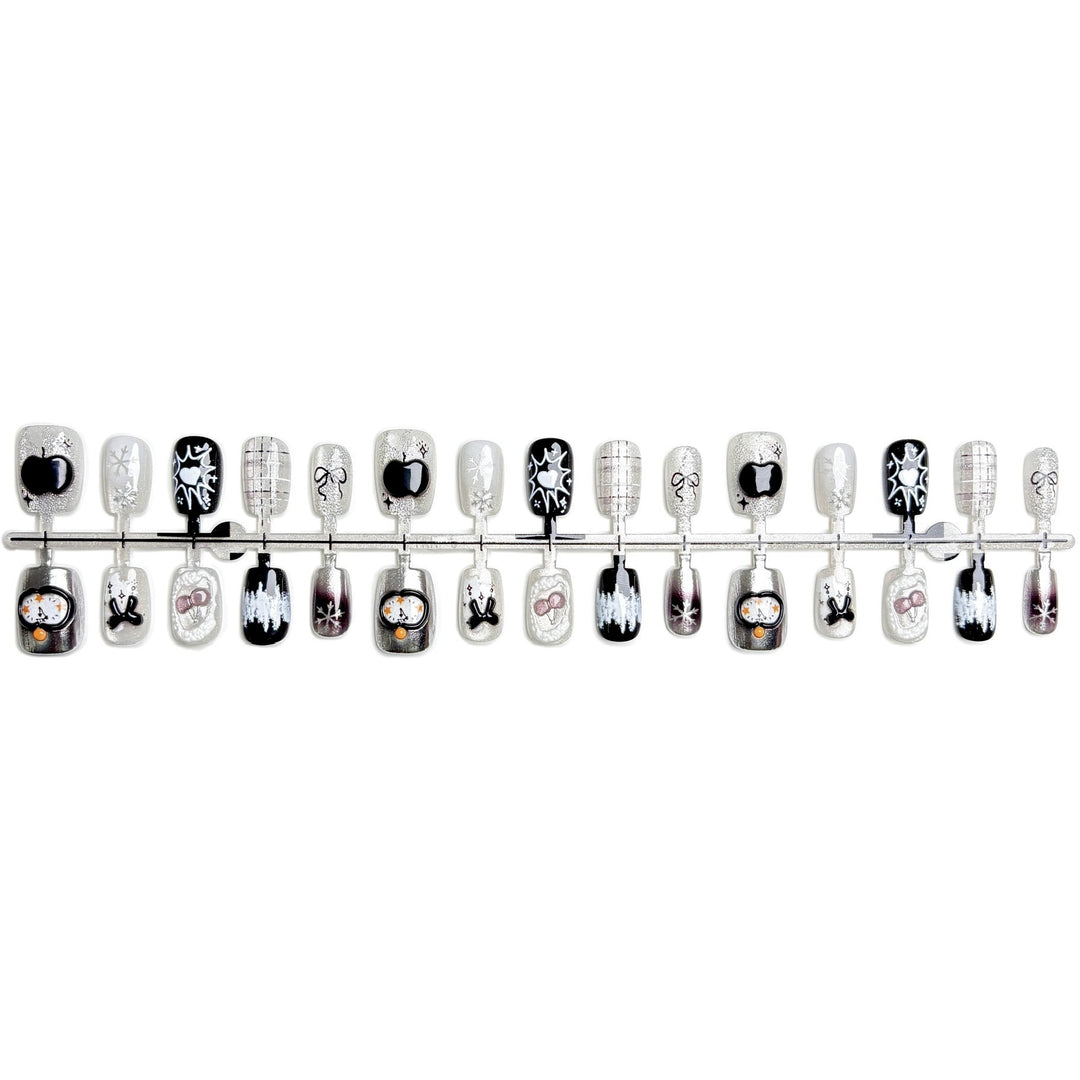 Artistic Themed Press-On Nail Collection