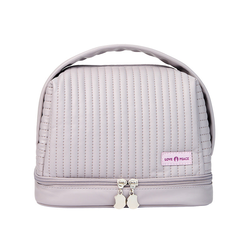 Elegant Quilted Makeup Case Stornfield