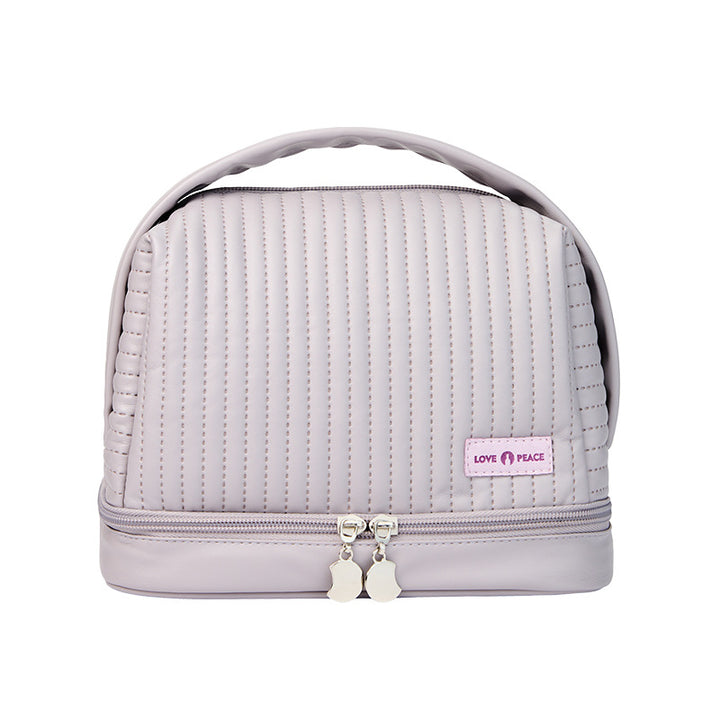 Elegant Quilted Makeup Case Stornfield