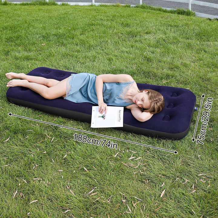 Ladies Automatic Inflatable Air Bed with Integrated Pump Stornfield