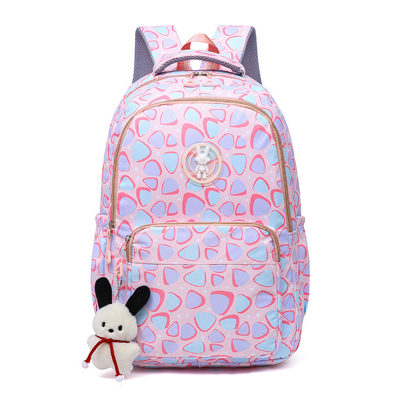 Cheerful school backpack with unique patterns and practical compartments Stornfield