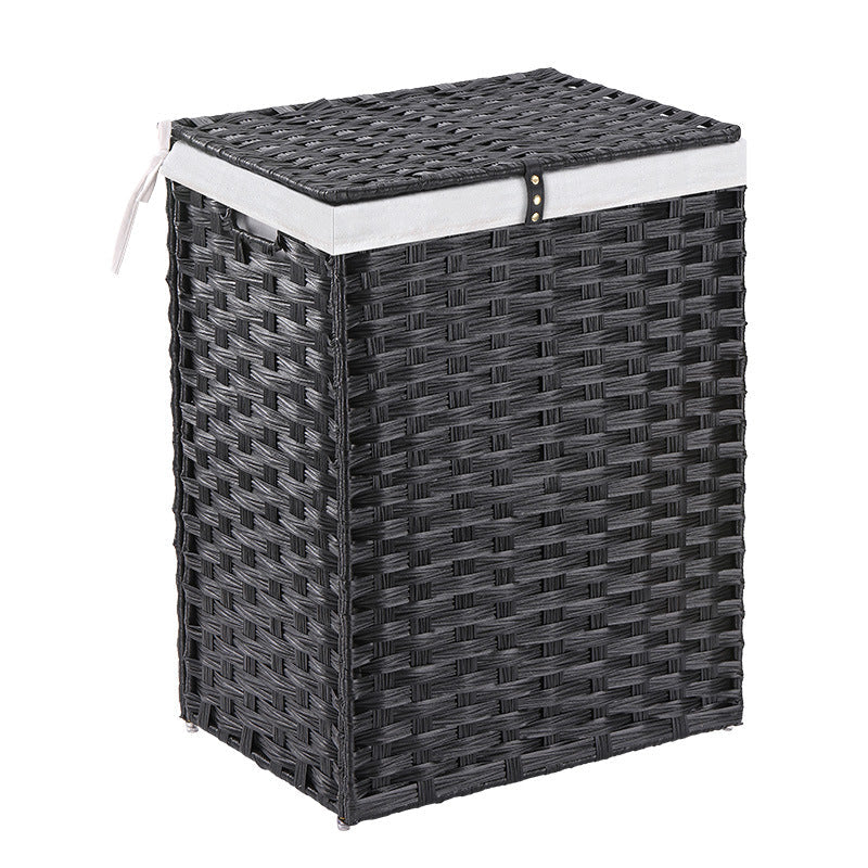 Woven Storage Cube with Lid Stornfield