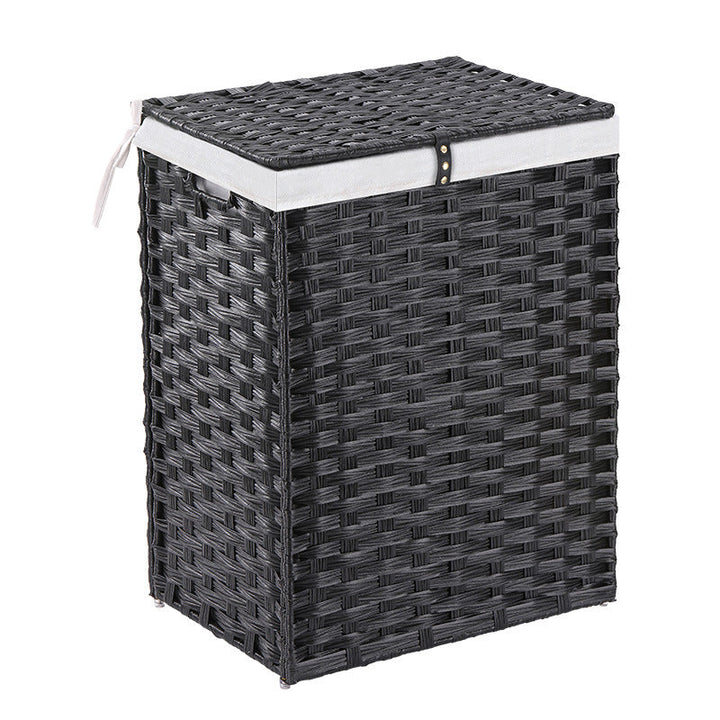 Woven Storage Cube with Lid Stornfield