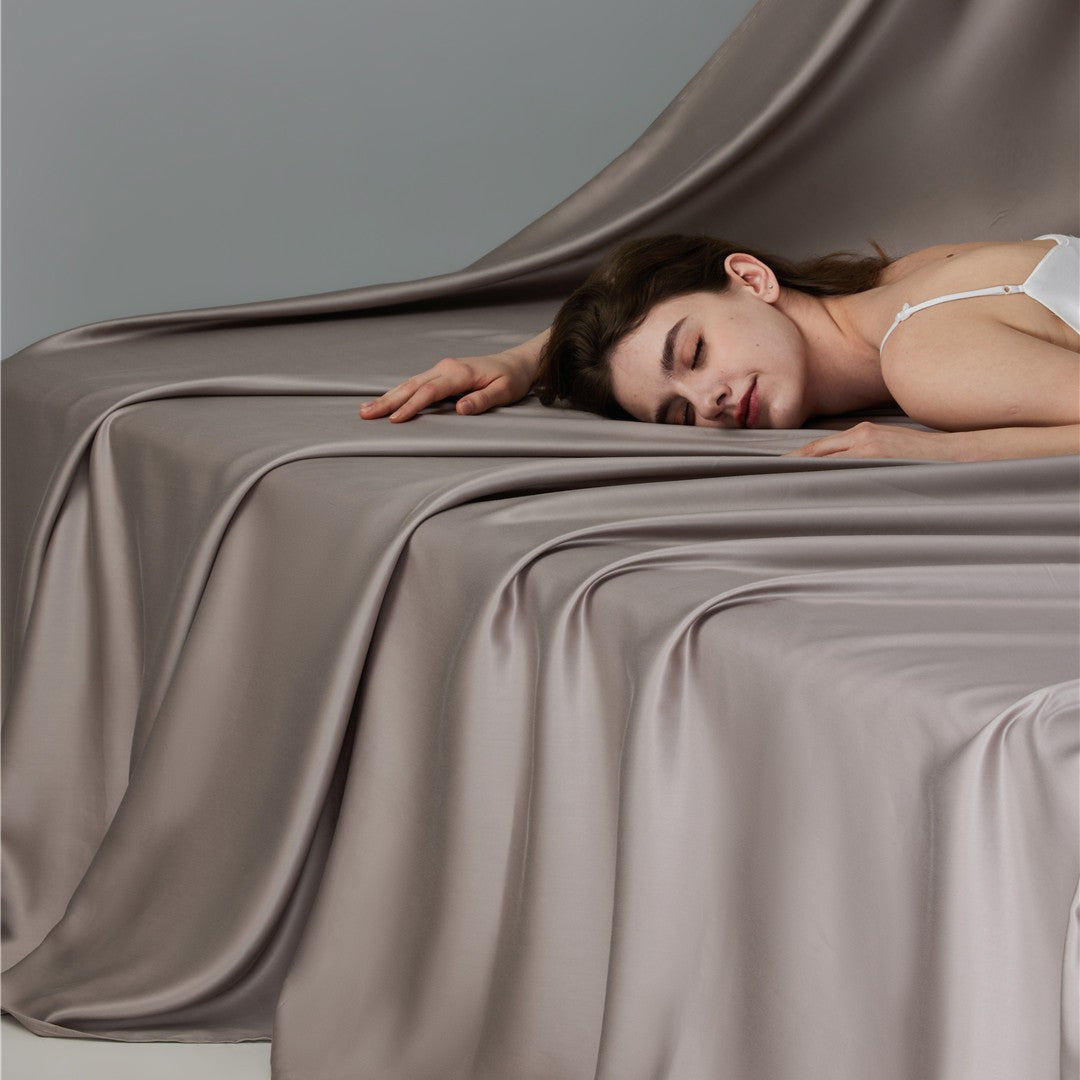 Mulberry Silk Satin Sheet Set