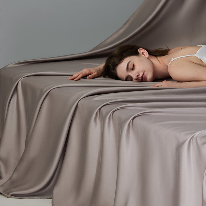 Mulberry Silk Satin Sheet Set