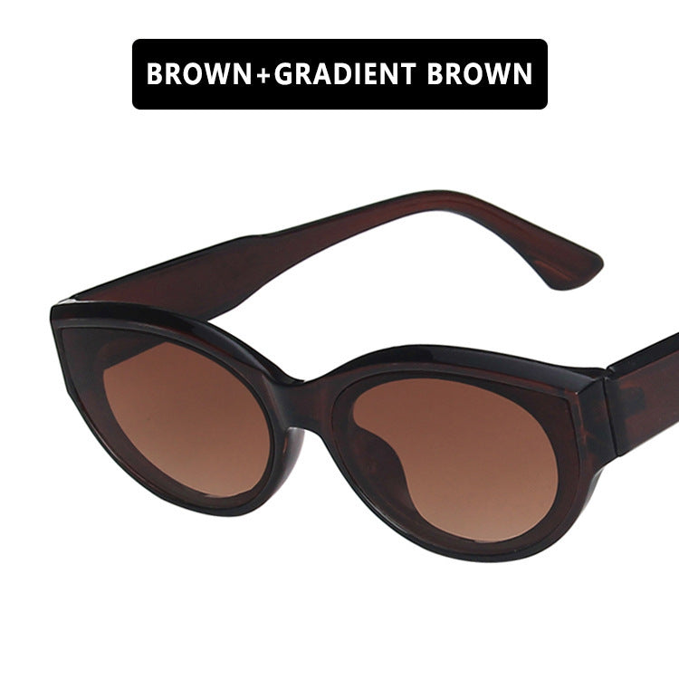 Women Cat-Eye Sunglasses with stylish leopard pattern and UV protection Stornfield