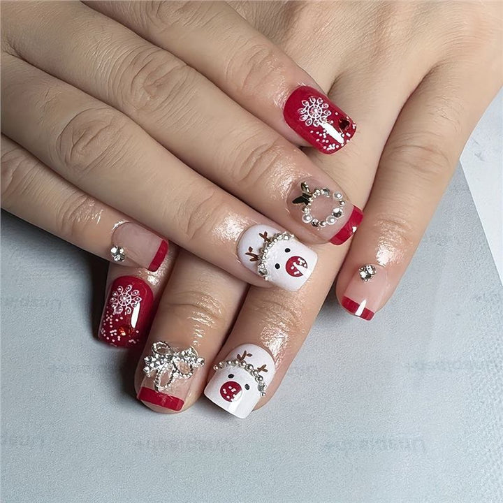 Festive Holiday Themed Nail Art Stornfield