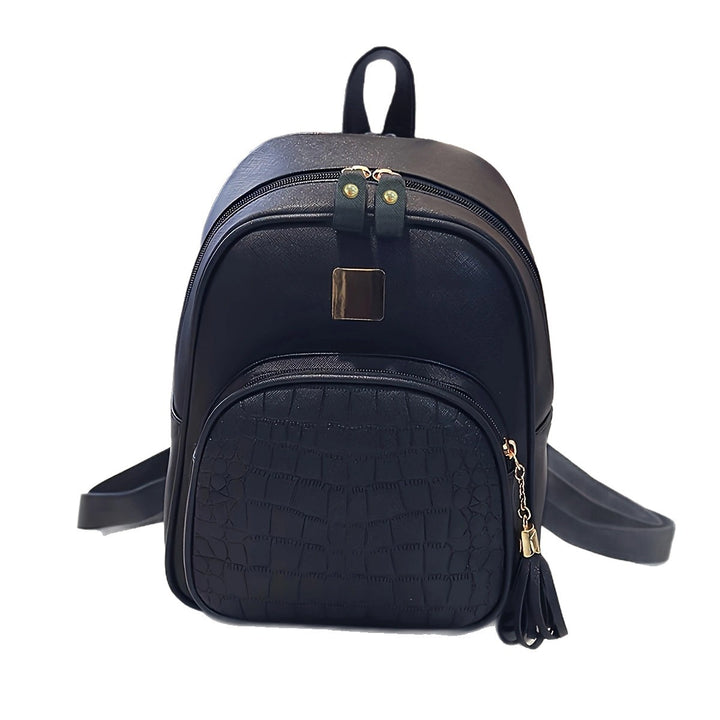 Fashionable backpack with structured material Stornfield