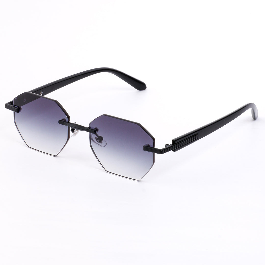 Ladies stylish sunglasses in trendy octagonal design with high-quality frame Stornfield