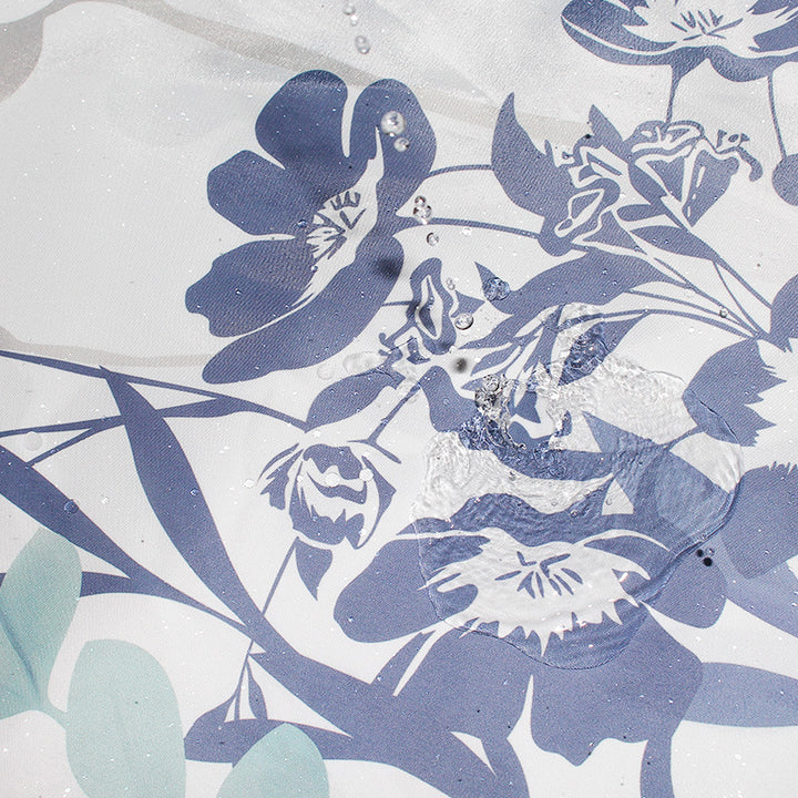 Women's Floral Design Shower Curtain Stornfield