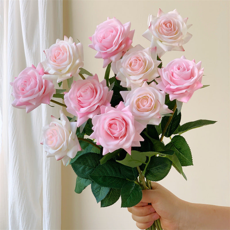 Decorative Faux Rose Stem