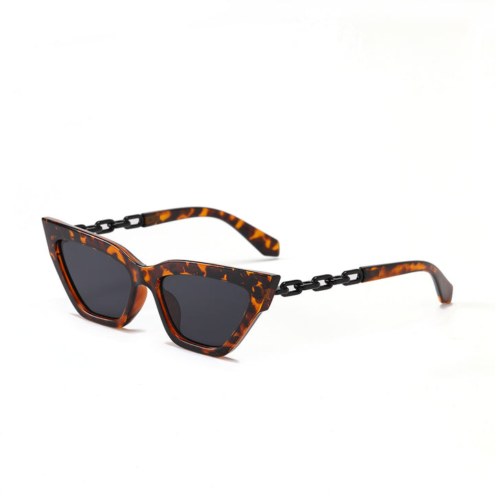 Women's Cat-Eye Sunglasses with Luxurious Chain Frame Stornfield