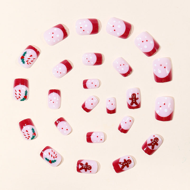 Festive Holiday-Themed Nails Stornfield