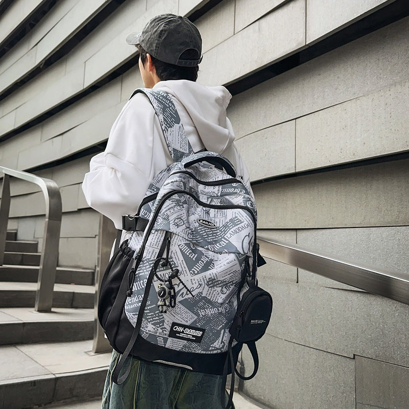 Graphic Design Multi-Pocket Backpack Stornfield