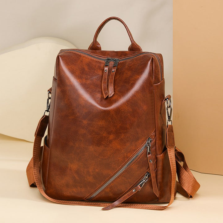 Fashionable Multi-Zipper Backpack Stornfield