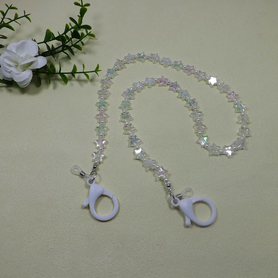 Glasses strap made of transparent resin Stornfield