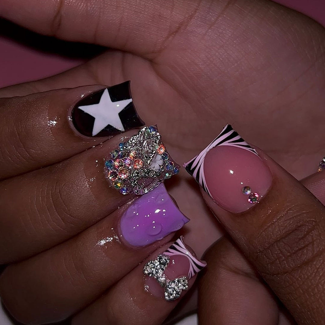 Decorative Press-On Nail Art Extensions Stornfield 1787913945