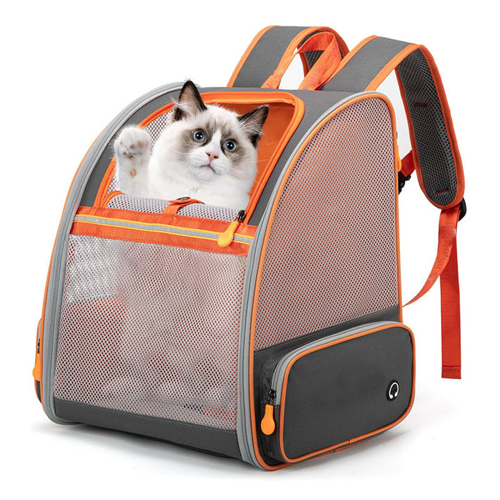 Pet Backpack with Breathable Mesh Inserts Stornfield