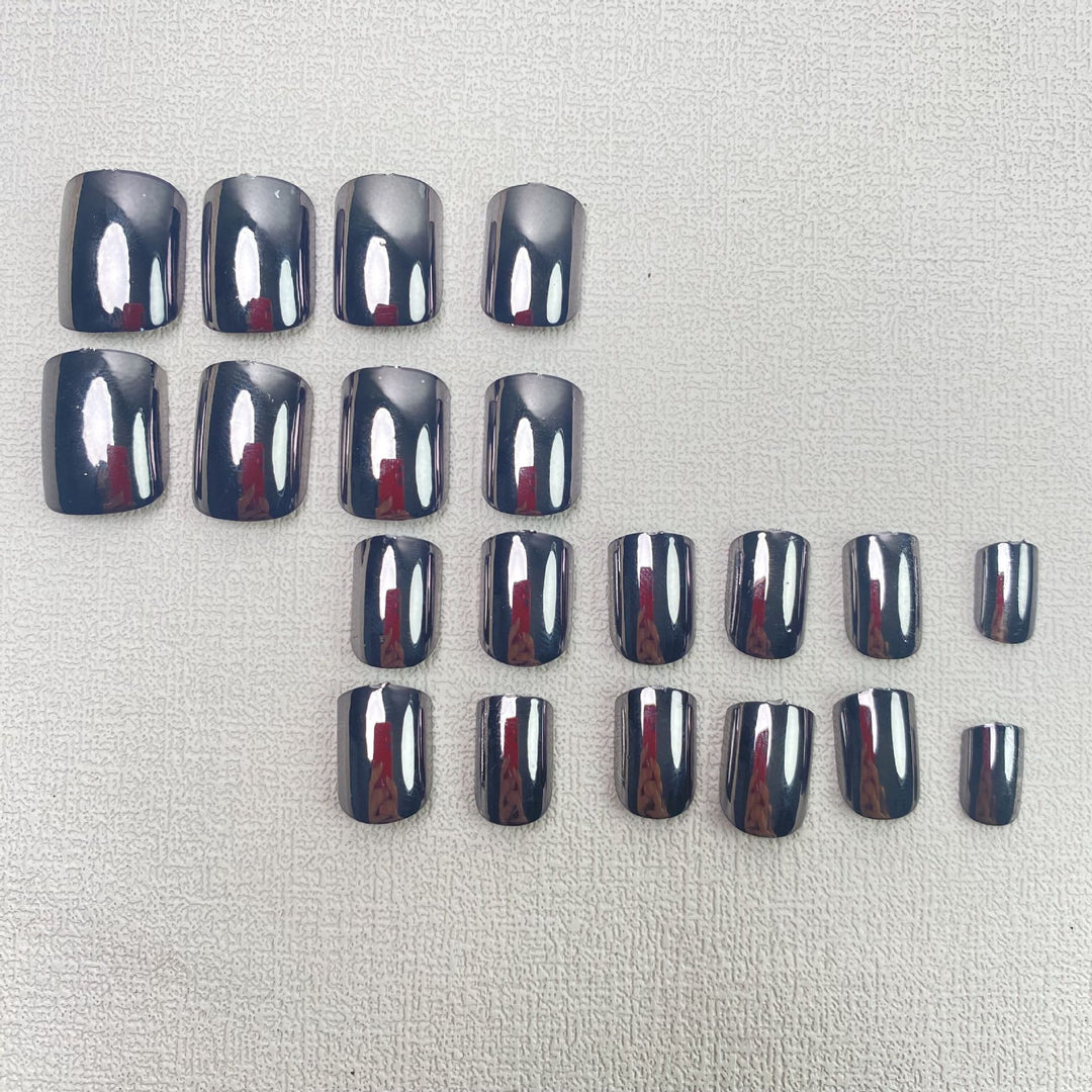 Premium Glossy Press-On Nail Set Stornfield