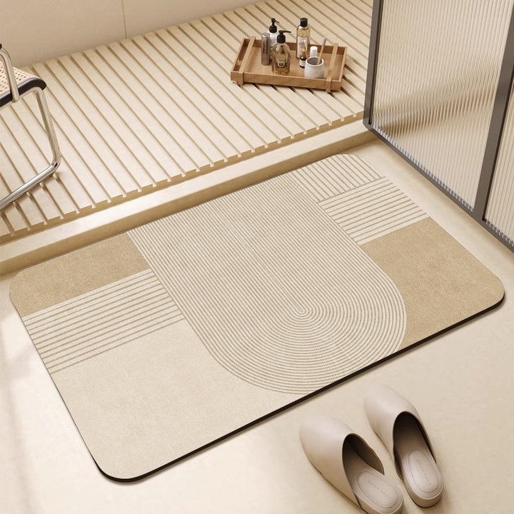 Non-Slip Modern Bath Mat Stornfield