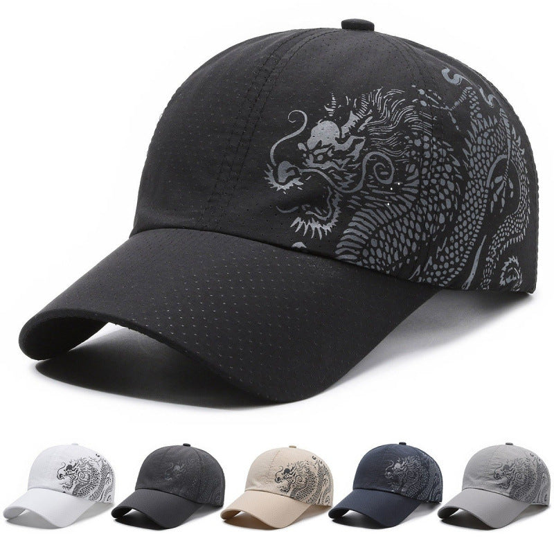 Men's Sports Cap with Dragon Pattern Stornfield