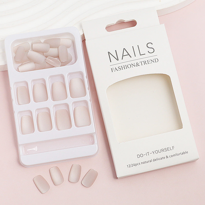 DIY Natural Finish Press-On Nail Tips Stornfield