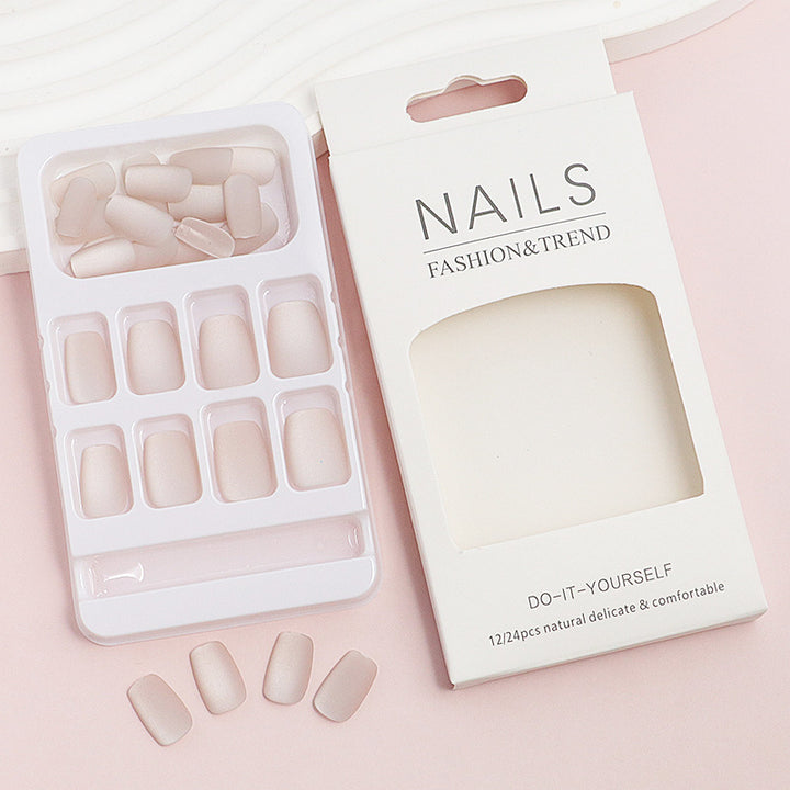 DIY Natural Finish Press-On Nail Tips Stornfield