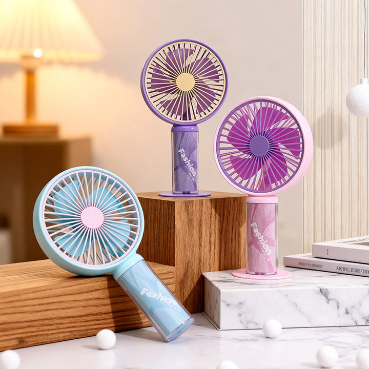 Women's Portable Battery-Powered Fan with Stylish Design Stornfield