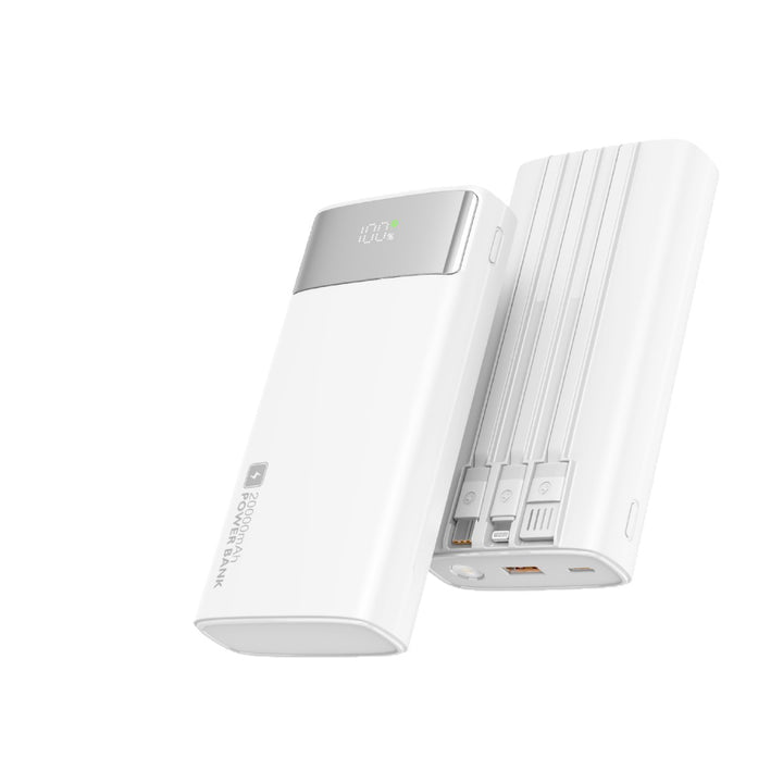 Portable power bank with slim design and digital display Stornfield