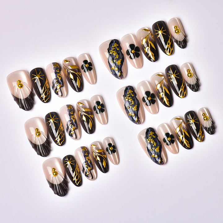 Artistic Design Press-On Nail Art Set Stornfield