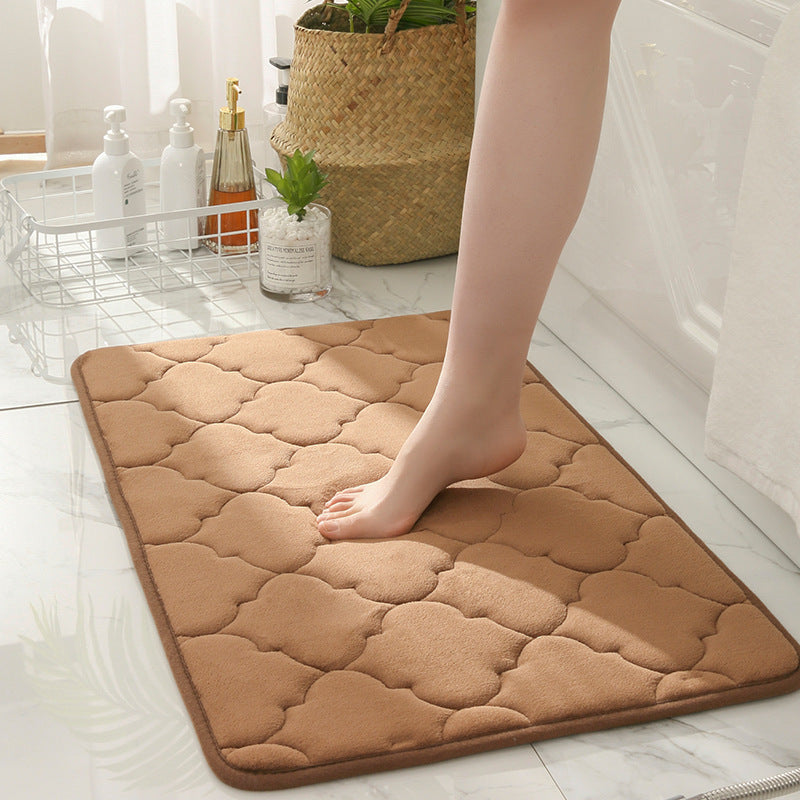 Quilted Comfort Bath Mat