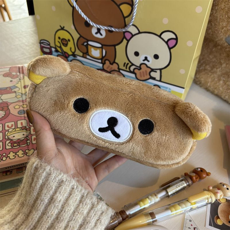 Cute Bear-Themed Pencil Case